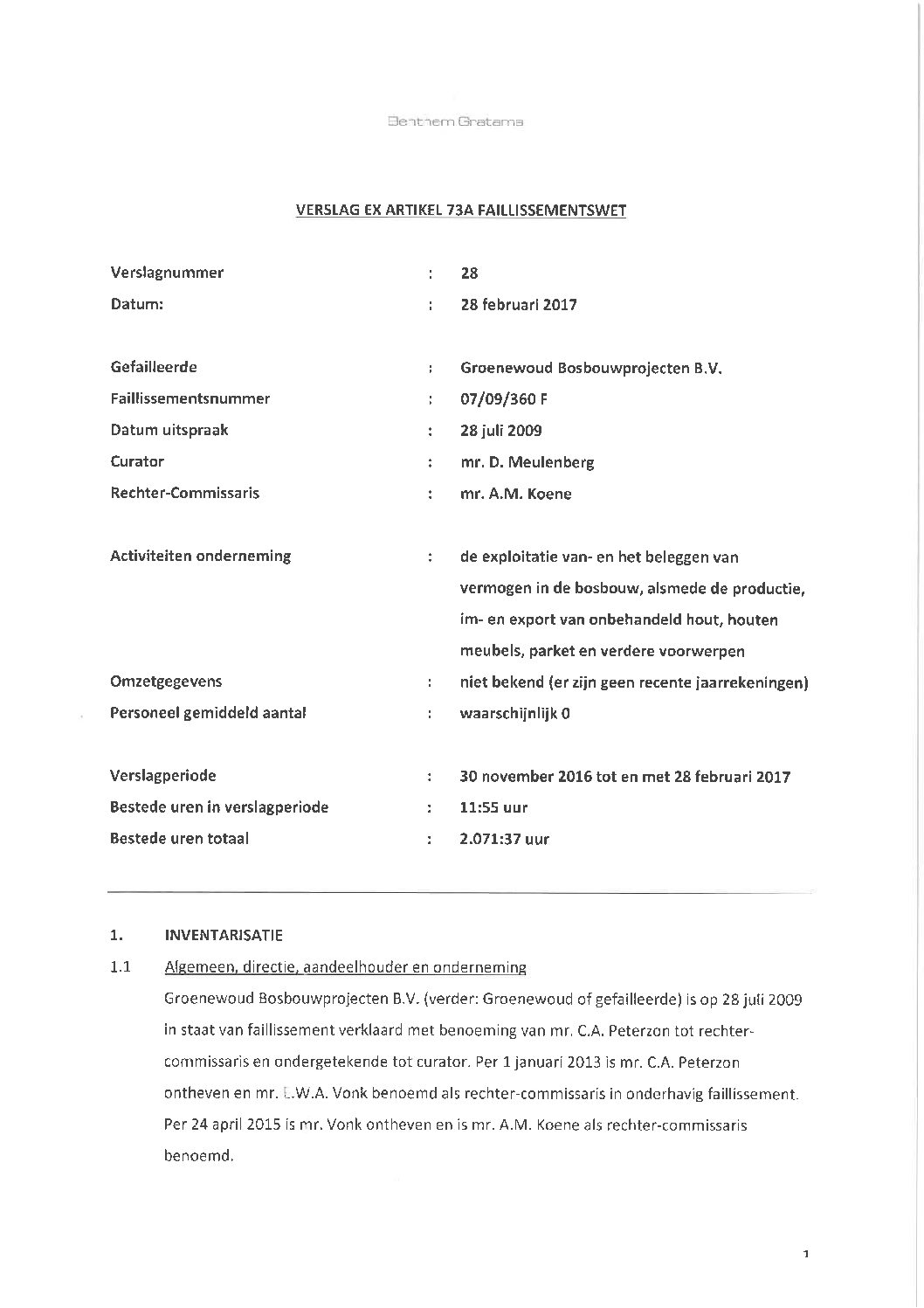 GB – verslag 028