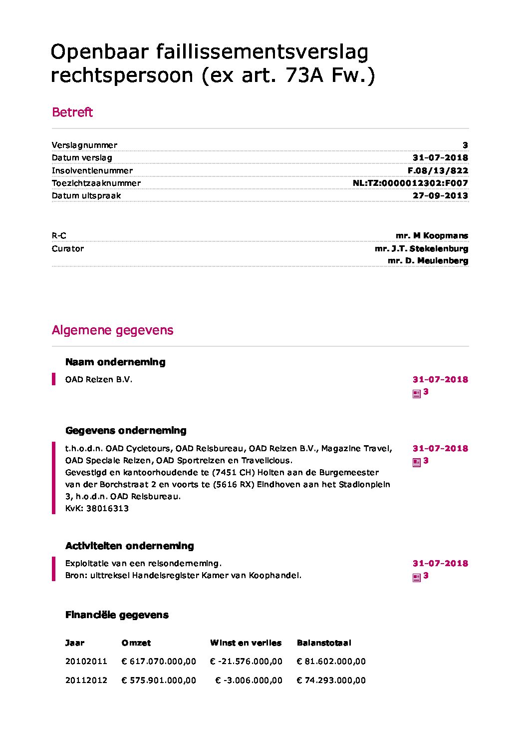 OAD Reizen – verslag 11