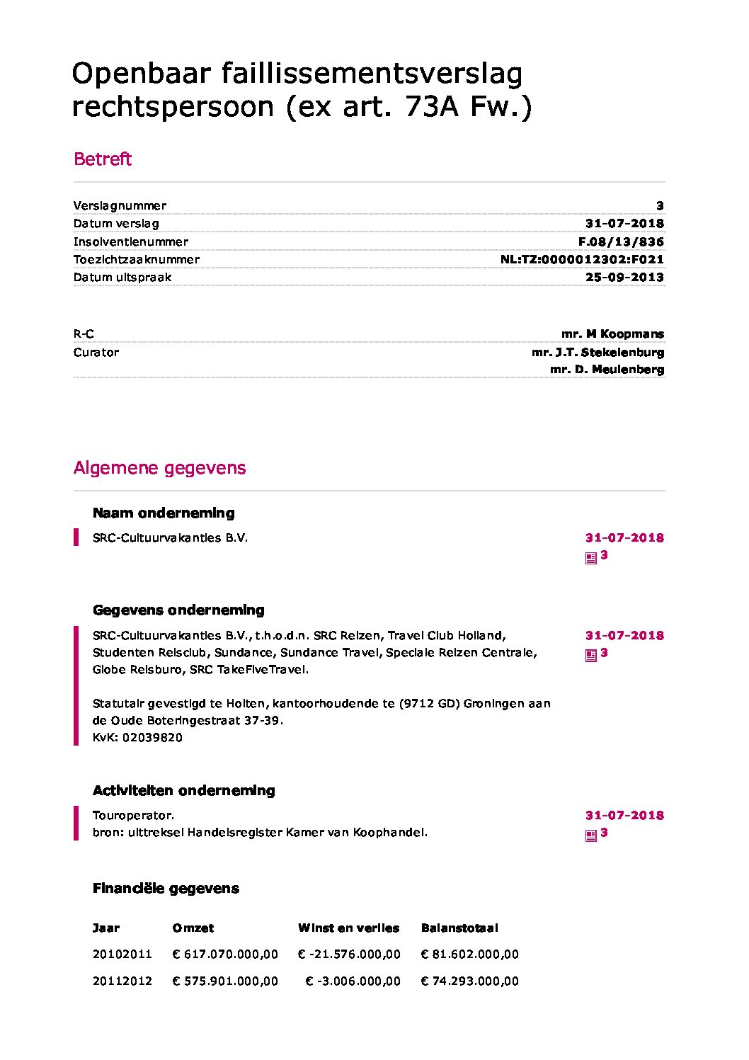 SRC Cultuurvak. – verslag 11