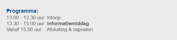Programma Informatiebijeenkomst Regeling Fosfaatreductieplan 2017