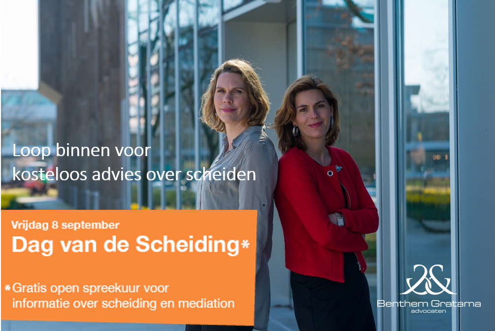 BG – Dag van de scheiding 2017 – kosteloos advies over scheiden