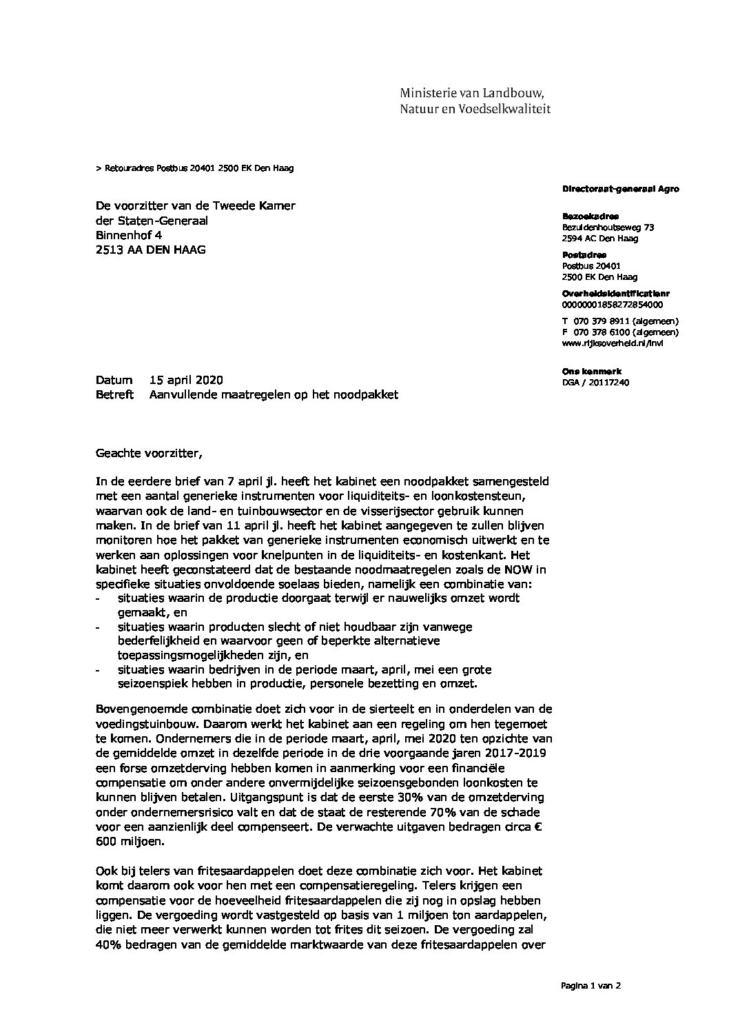 Kamerbrief